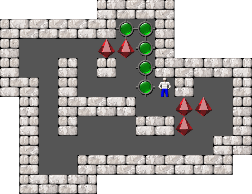 Sokoban David W. Skinner Arranged level 35